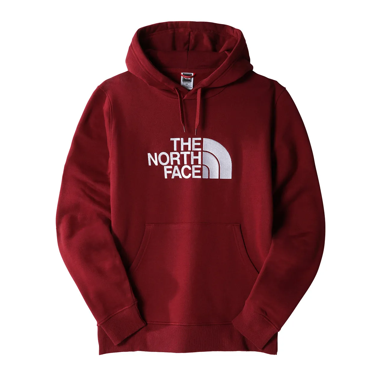 Felpa Uomo The North Face Drew Peak Cappuccio Bordeaux