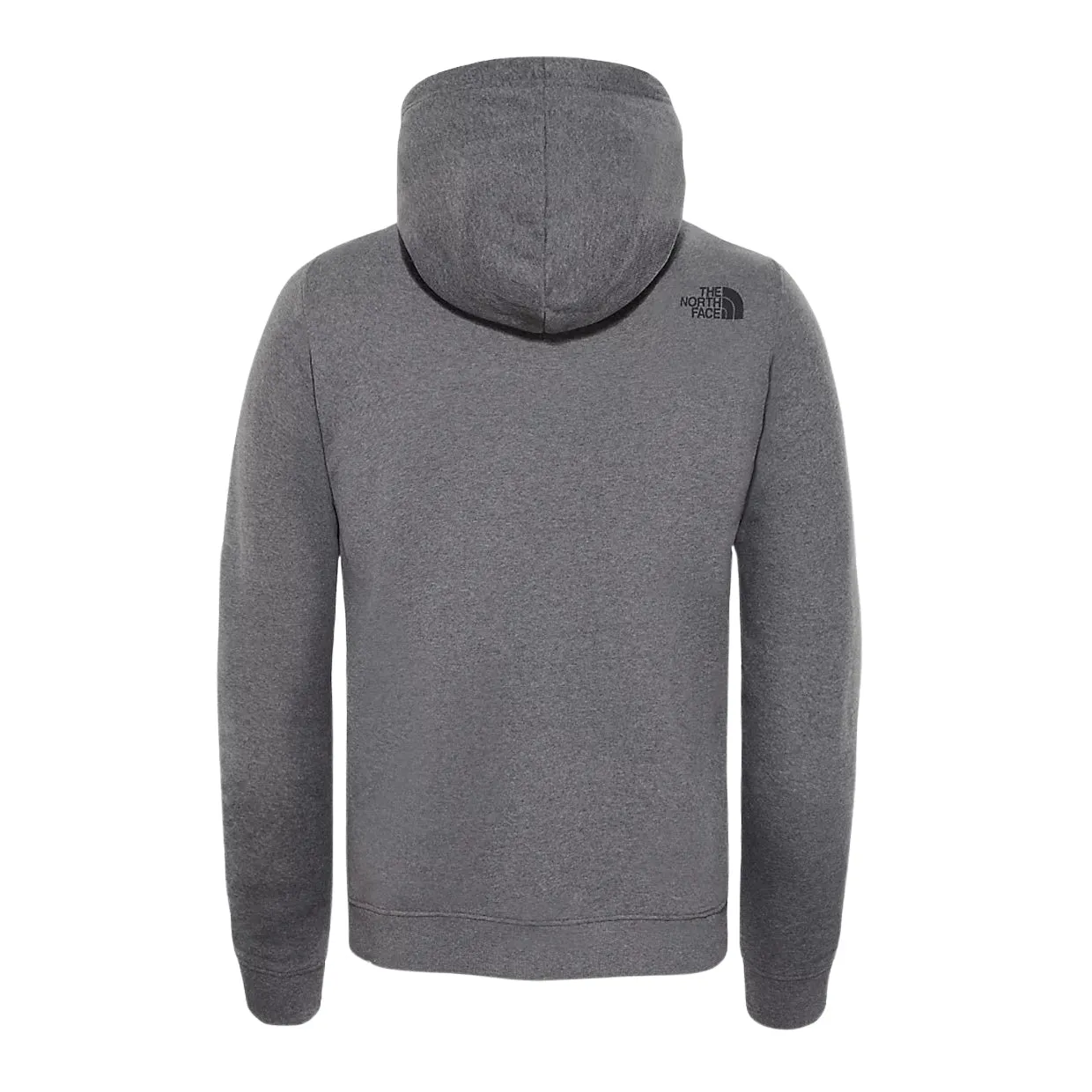 Mens The North Face Open Gate Light Gray Anthracite Hoodie.