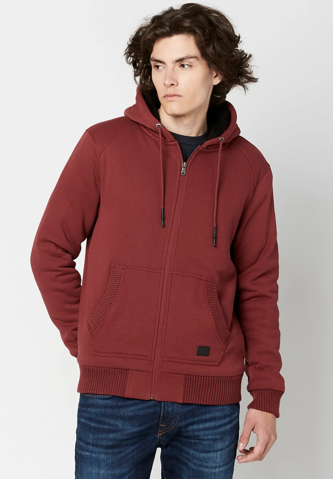 Fleece & Sherpa Fasox Hoodie - BM23800