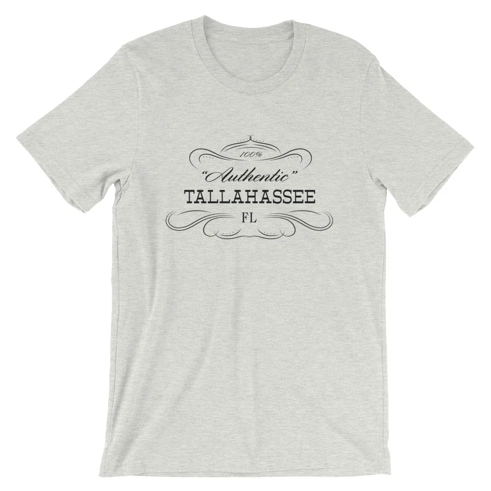 Florida - Tallahassee FL - Short-Sleeve Unisex T-Shirt - "Authentic"