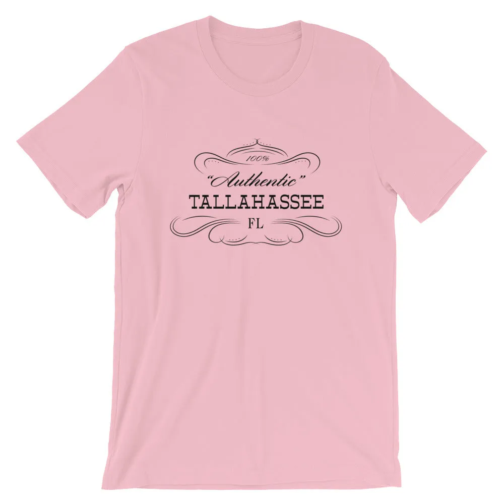 Florida - Tallahassee FL - Short-Sleeve Unisex T-Shirt - "Authentic"