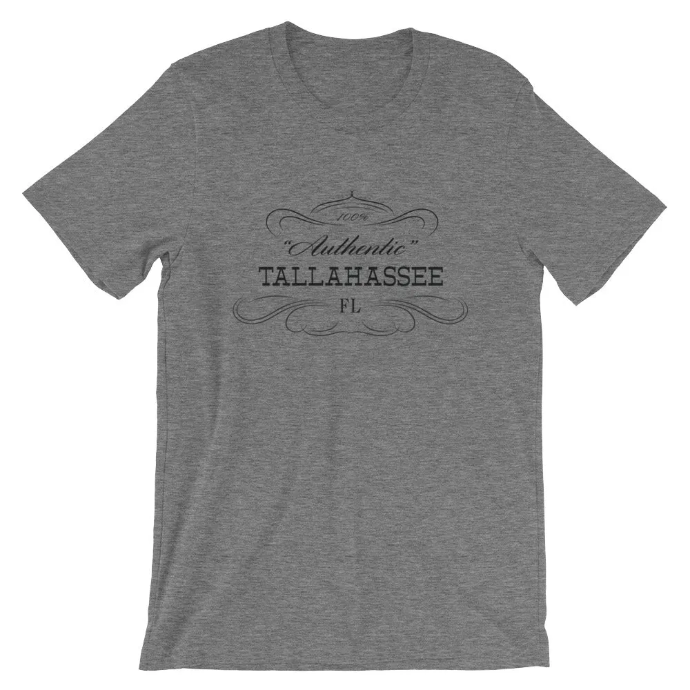 Florida - Tallahassee FL - Short-Sleeve Unisex T-Shirt - "Authentic"