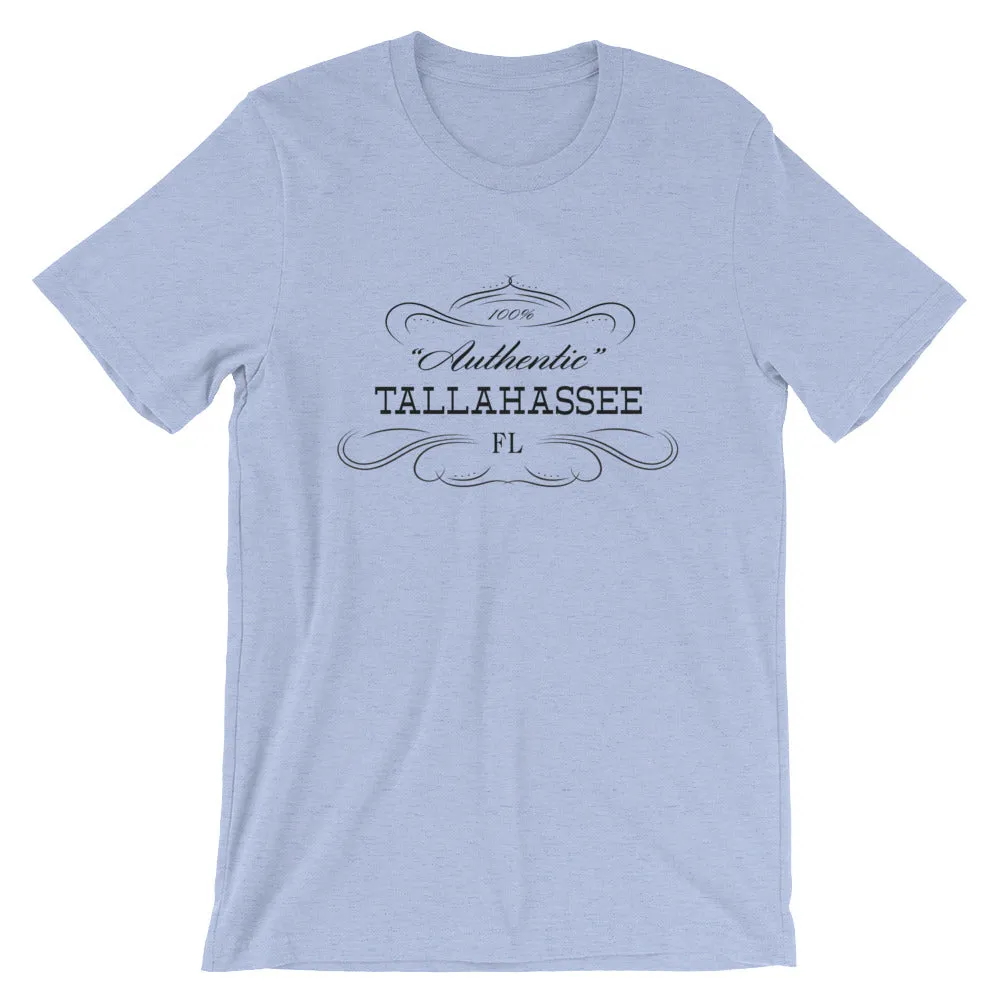 Florida - Tallahassee FL - Short-Sleeve Unisex T-Shirt - "Authentic"