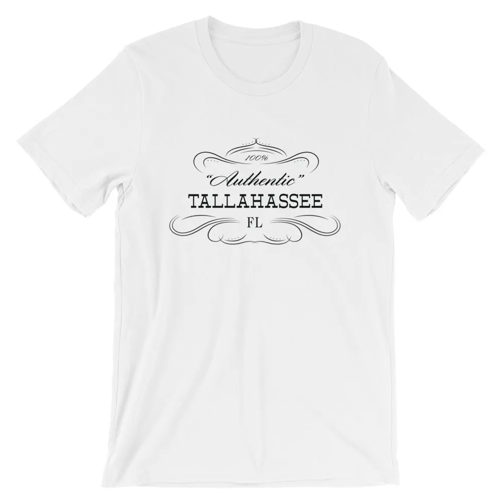 Florida - Tallahassee FL - Short-Sleeve Unisex T-Shirt - "Authentic"