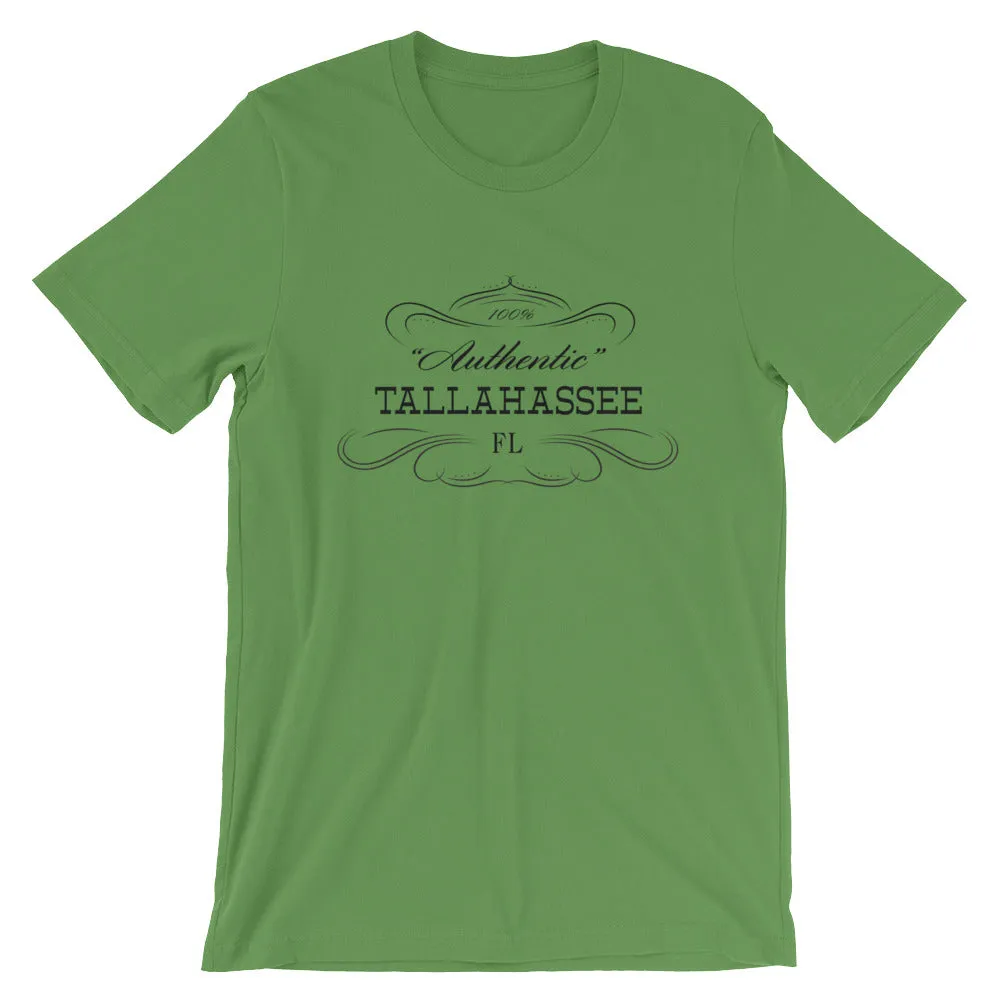 Florida - Tallahassee FL - Short-Sleeve Unisex T-Shirt - "Authentic"