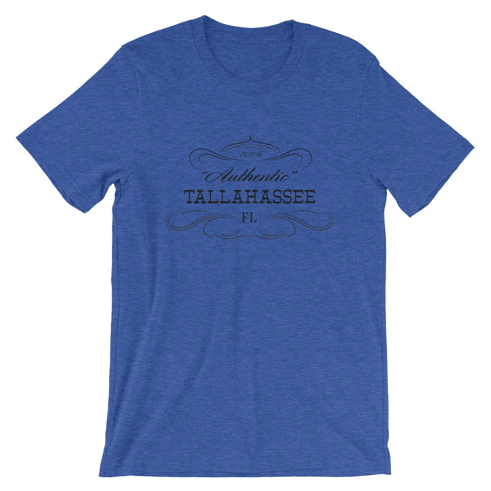 Florida - Tallahassee FL - Short-Sleeve Unisex T-Shirt - "Authentic"