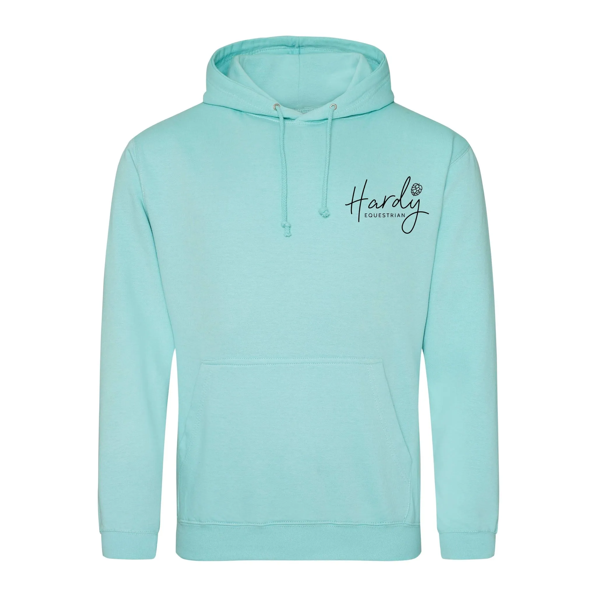 Hardy Equestrian Women's Ash Mint Leaf Hoodie