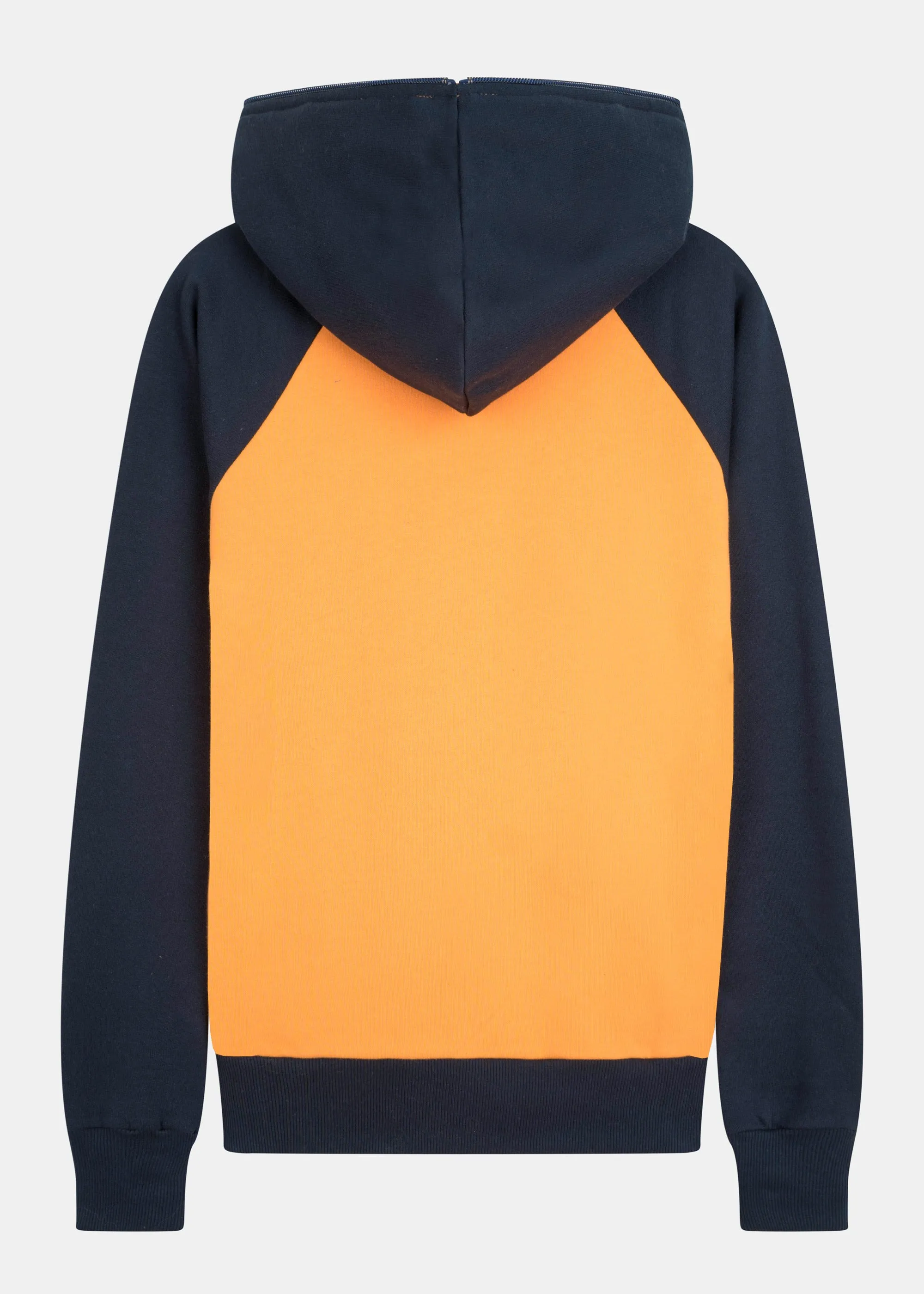 Hoodie AX-1  Tangerine/Navy