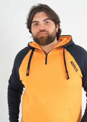 Hoodie AX-1  Tangerine/Navy