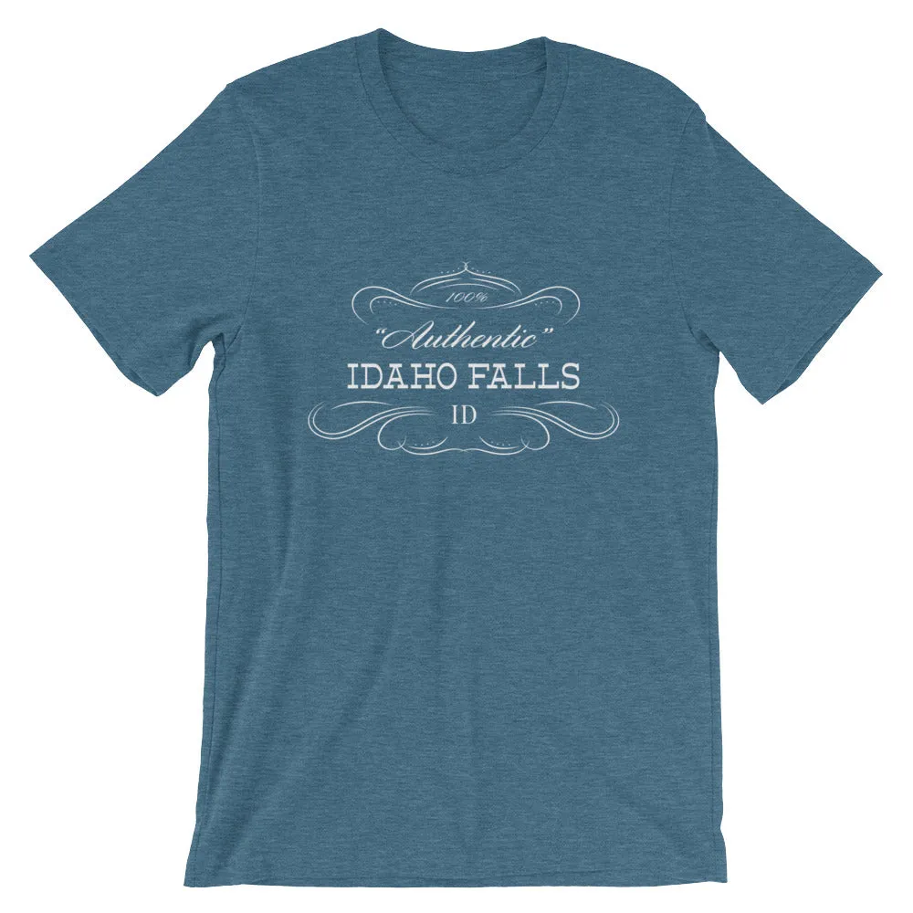 Idaho - Idaho Falls ID - Short-Sleeve Unisex T-Shirt - "Authentic"