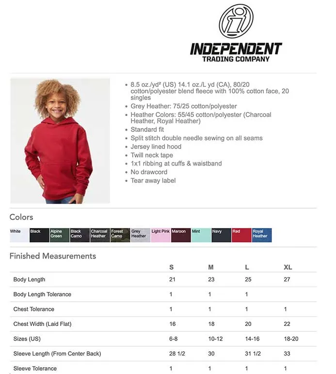 Independent Youth Hoodie