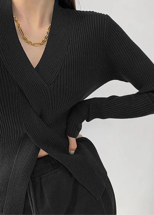 Just Cross Kink long sleeved sweater