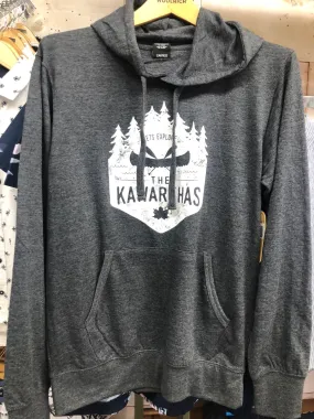 LET'S EXPLORE THE KAWARTHAS FRENCH TERRY HOODIE GREY