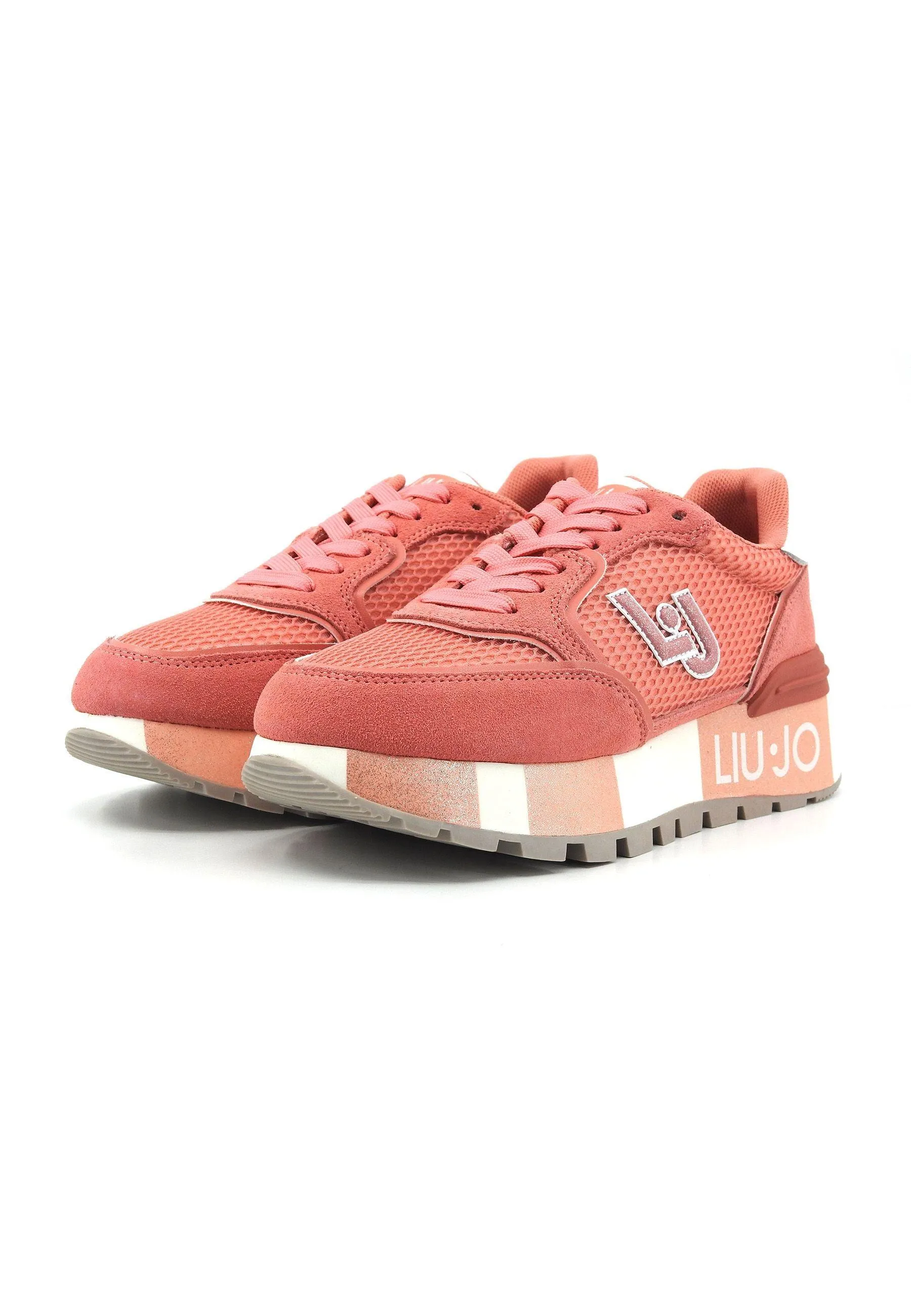 LIU JO Amazing 25 Sneaker Donna Strawberry Rosso BA4005PX303