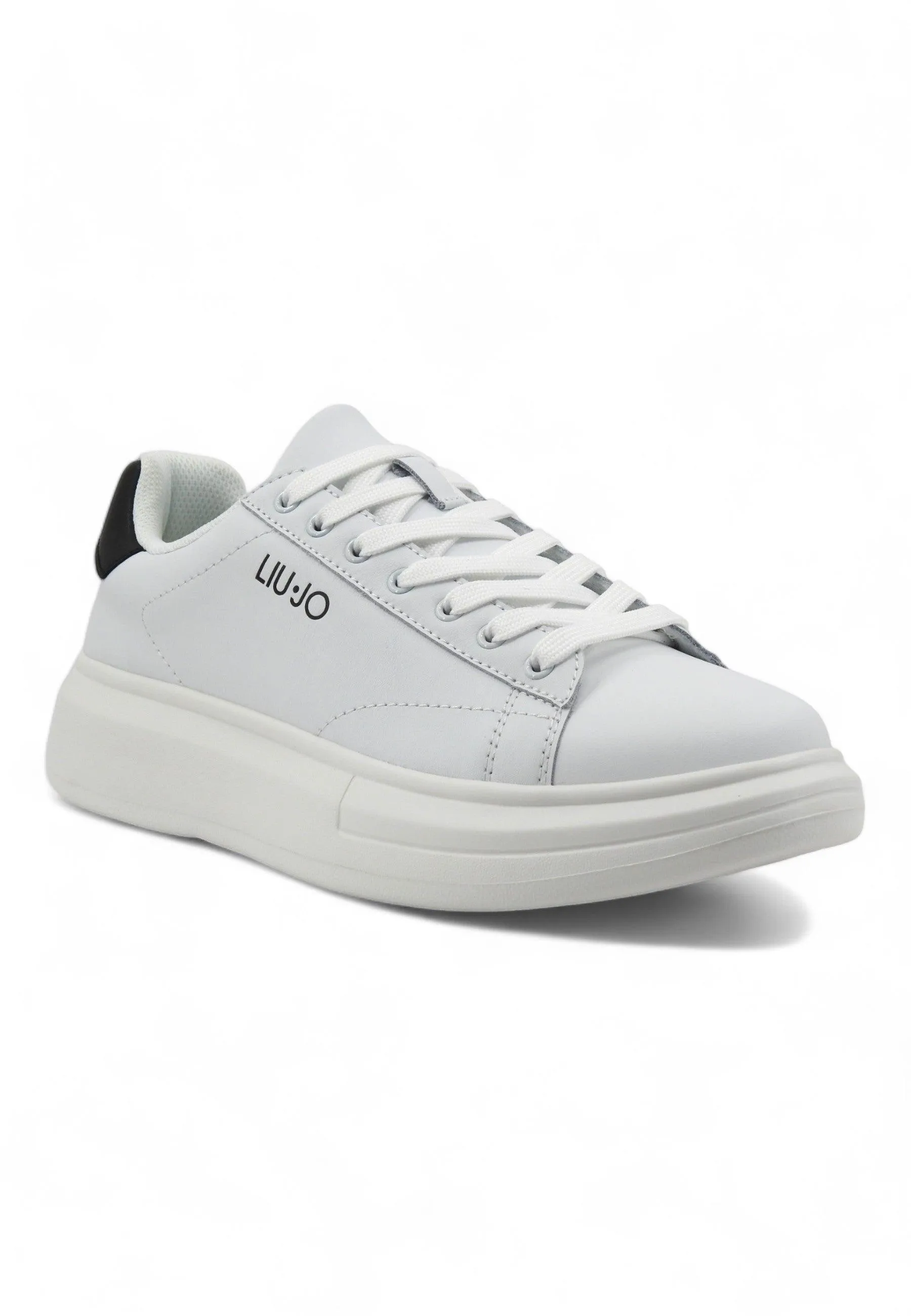 LIU JO Big 01 Sneaker Uomo White Black 7B4027-PX474