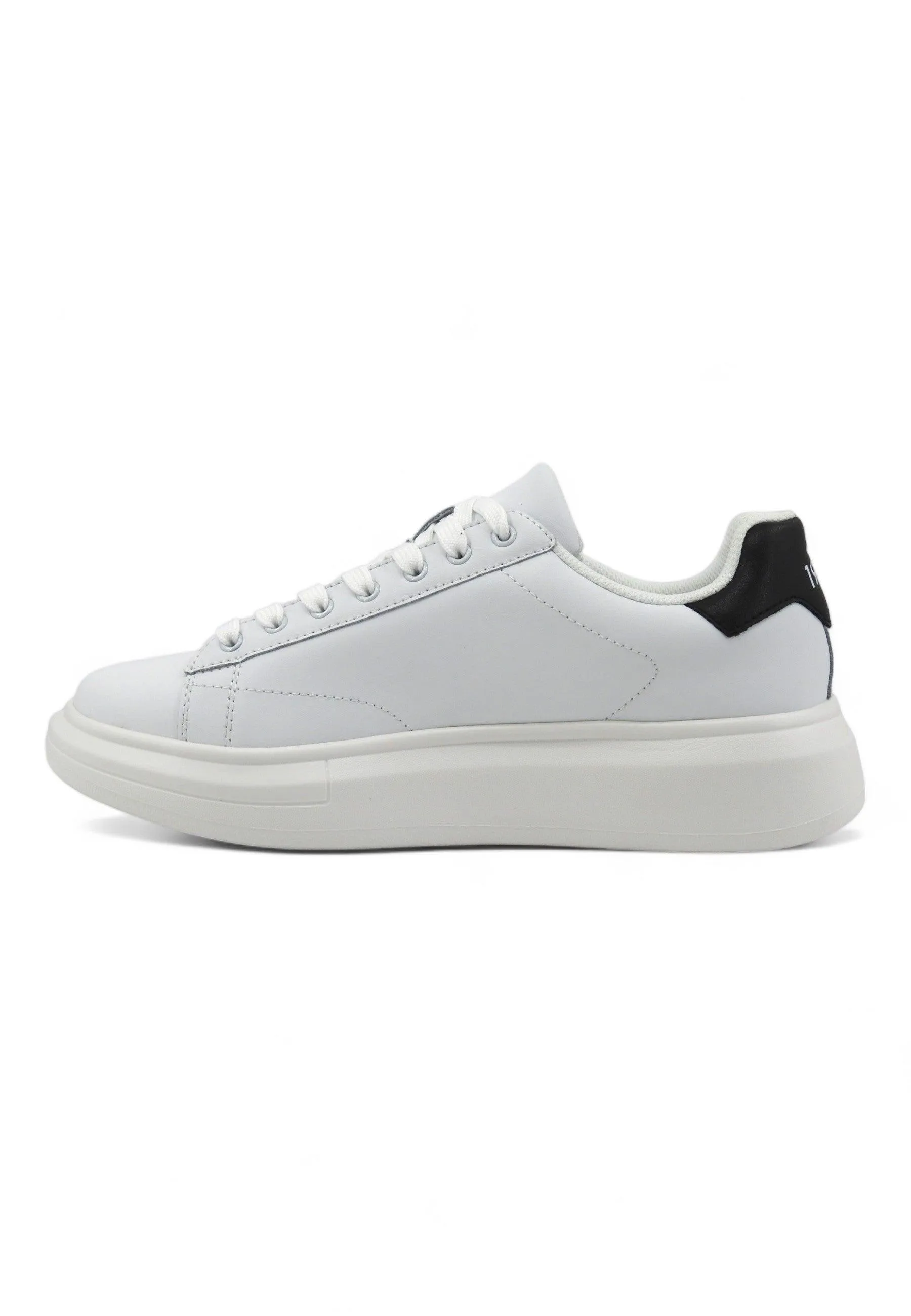 LIU JO Big 01 Sneaker Uomo White Black 7B4027-PX474