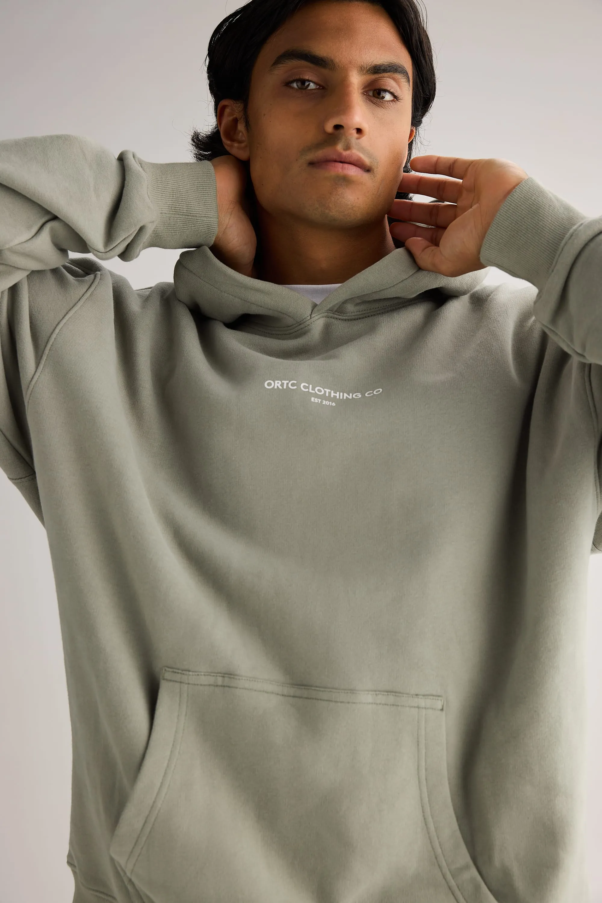 Logo Hoodie Olive