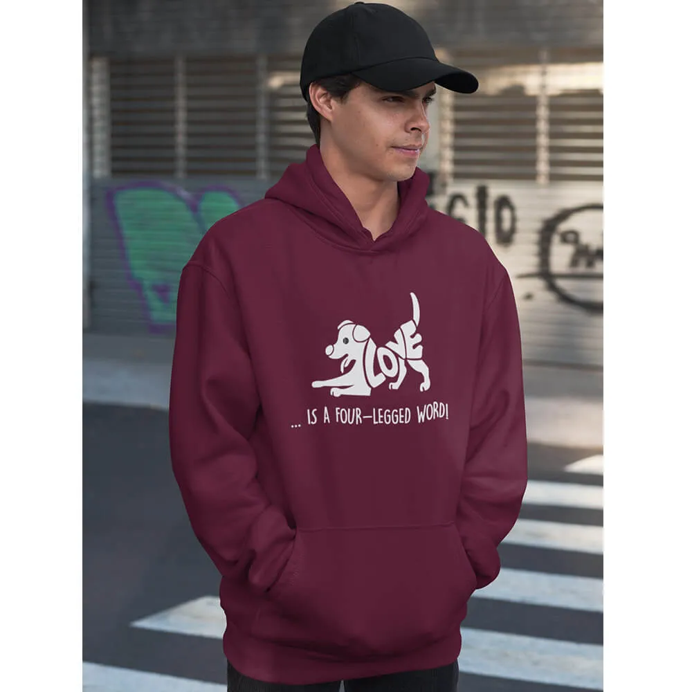 Love & Dog Unisex Hoodie