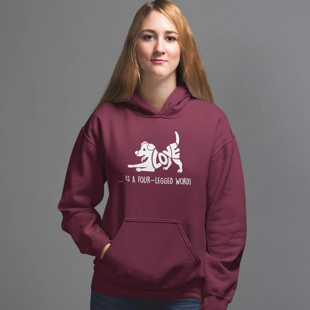 Love & Dog Unisex Hoodie