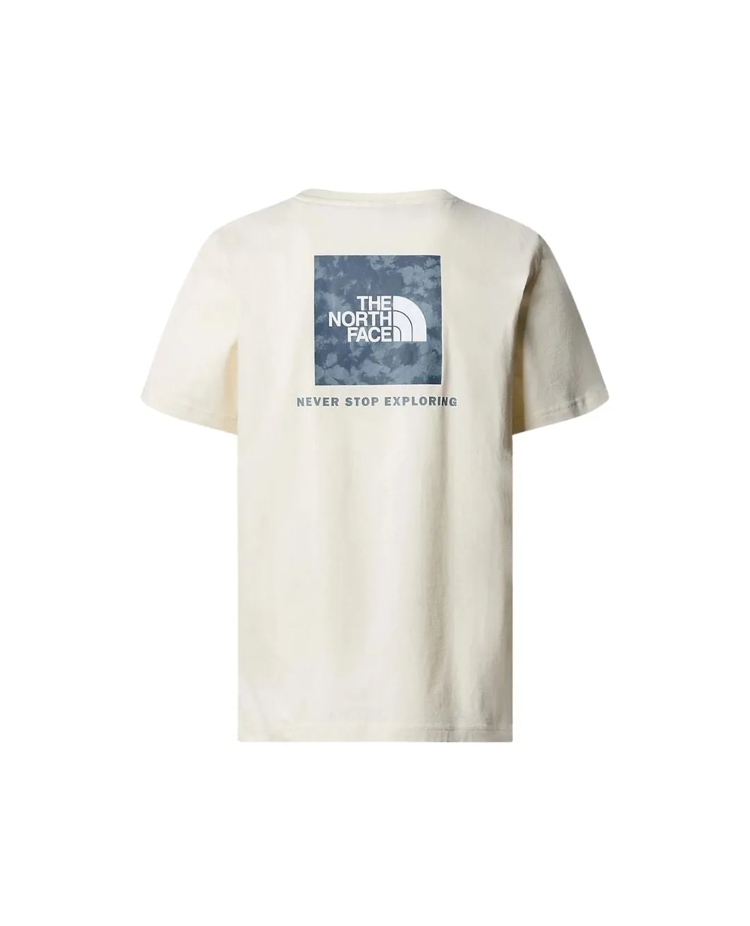 M S/S REDBOX TEE WHITE DUNE/BLUE DUSK LO