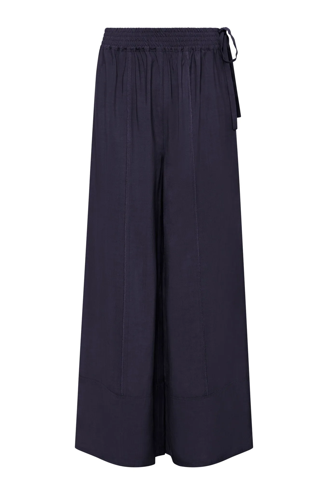 Marie Women's Rayon Trousers | Navy