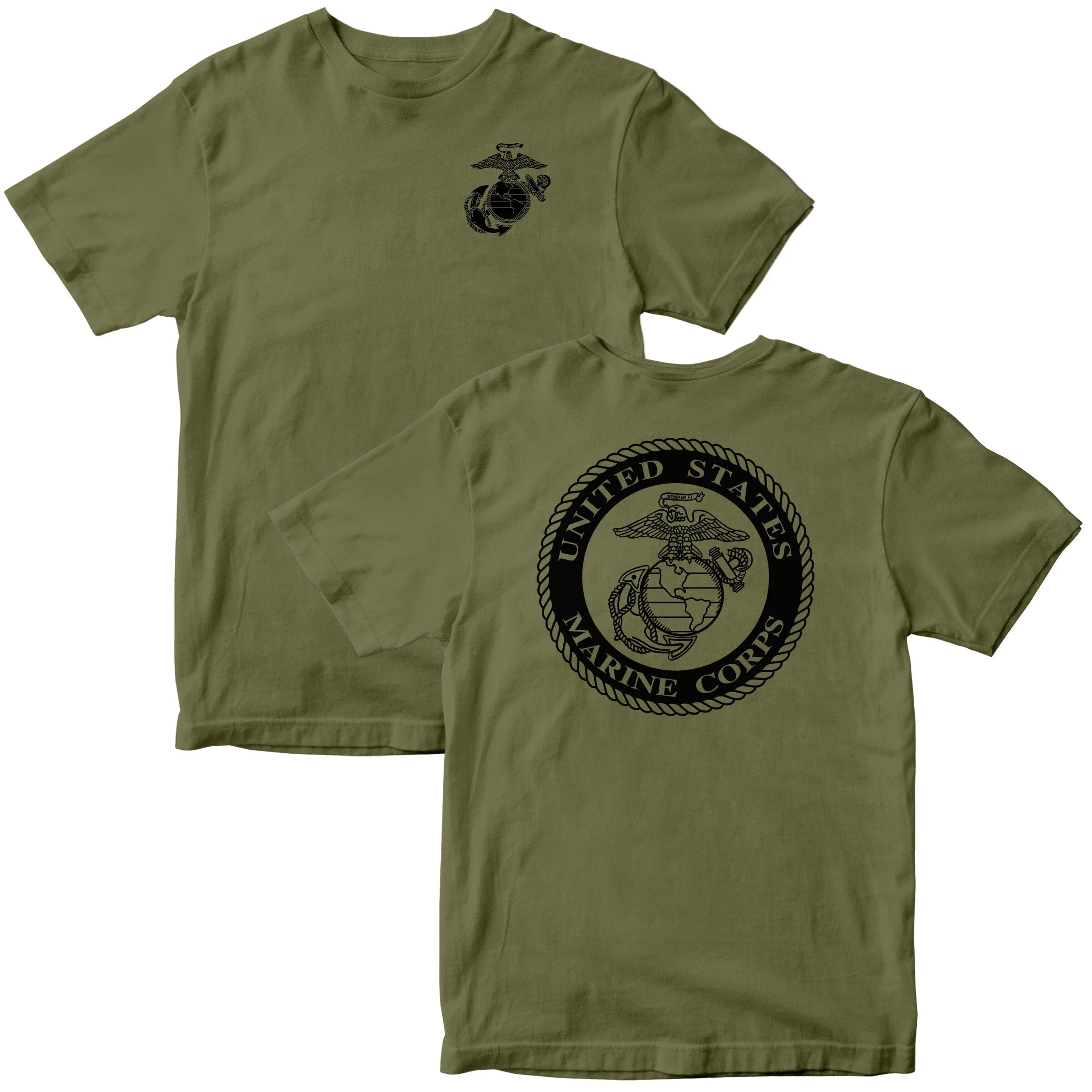 Marine Large Seal 2-Sided Tee