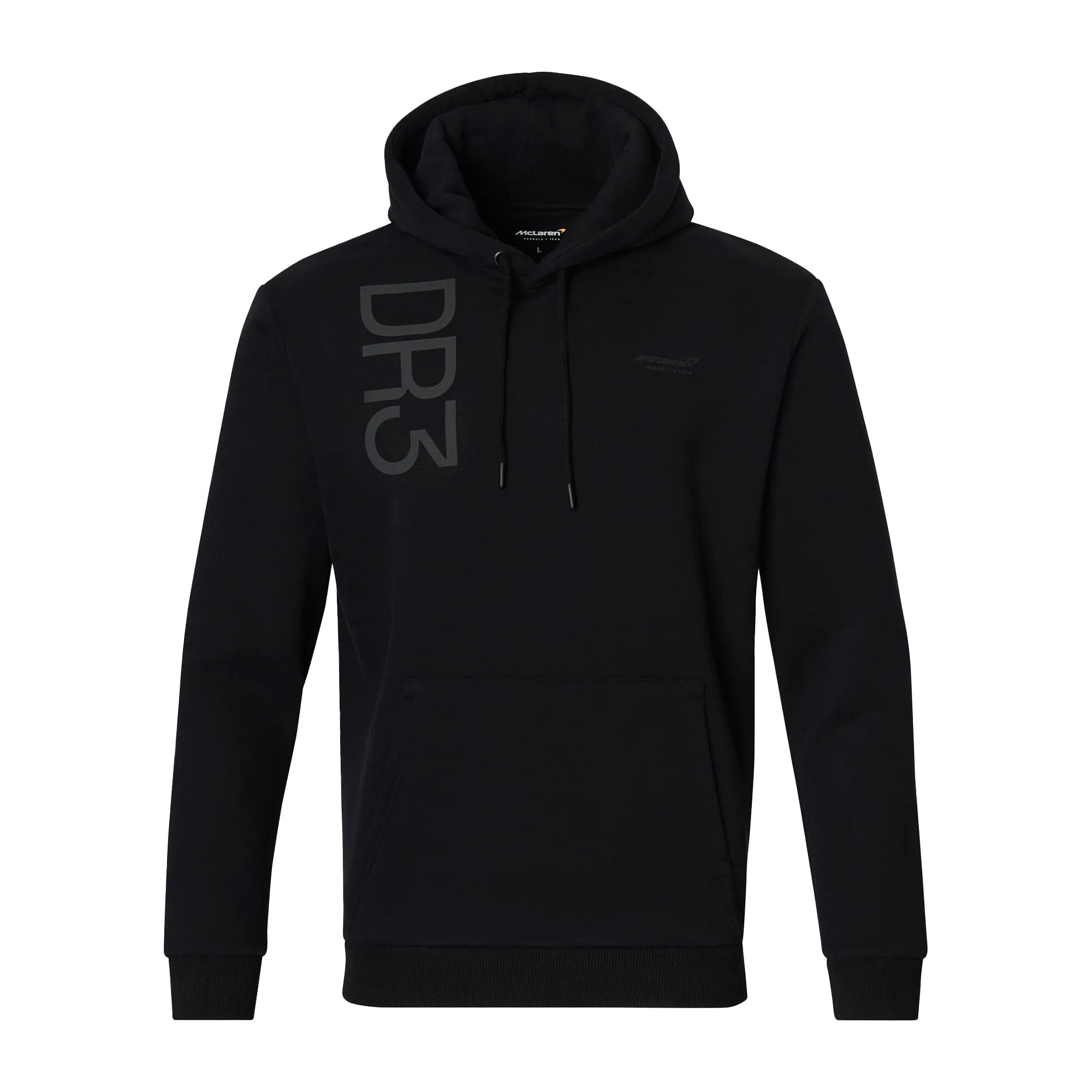 McLaren F1 Kids Daniel Ricciardo Core Hoodie- Youth Black