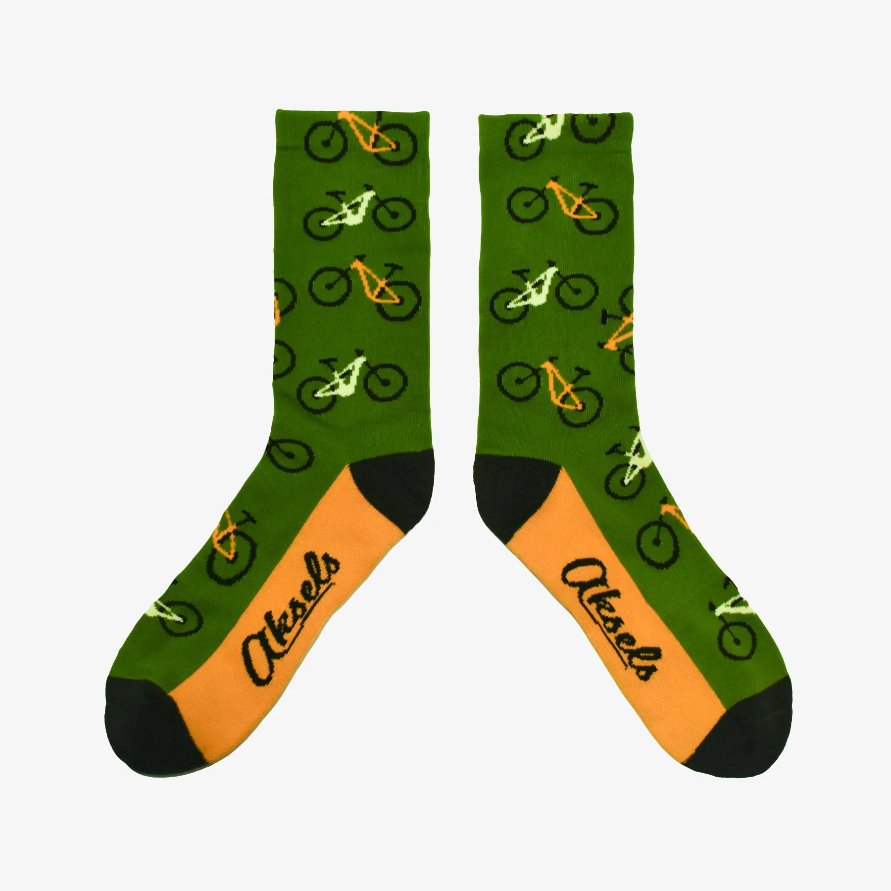 Mountain Bikes Men's & Women's Crew Sock