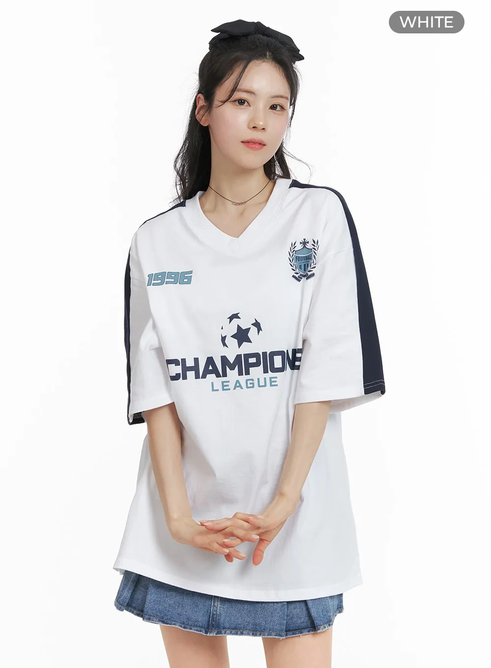 Oversized Champion Graphic Tee OM418