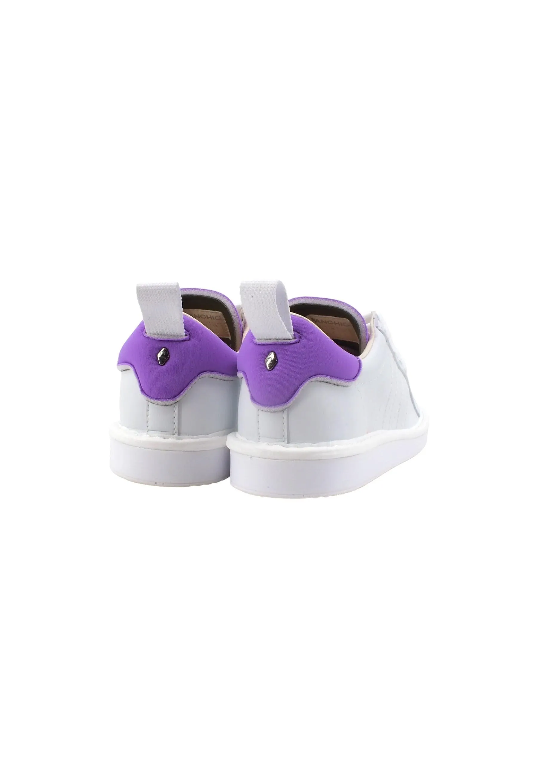 PAN CHIC Sneaker Bambino White Violet P01K00300260016