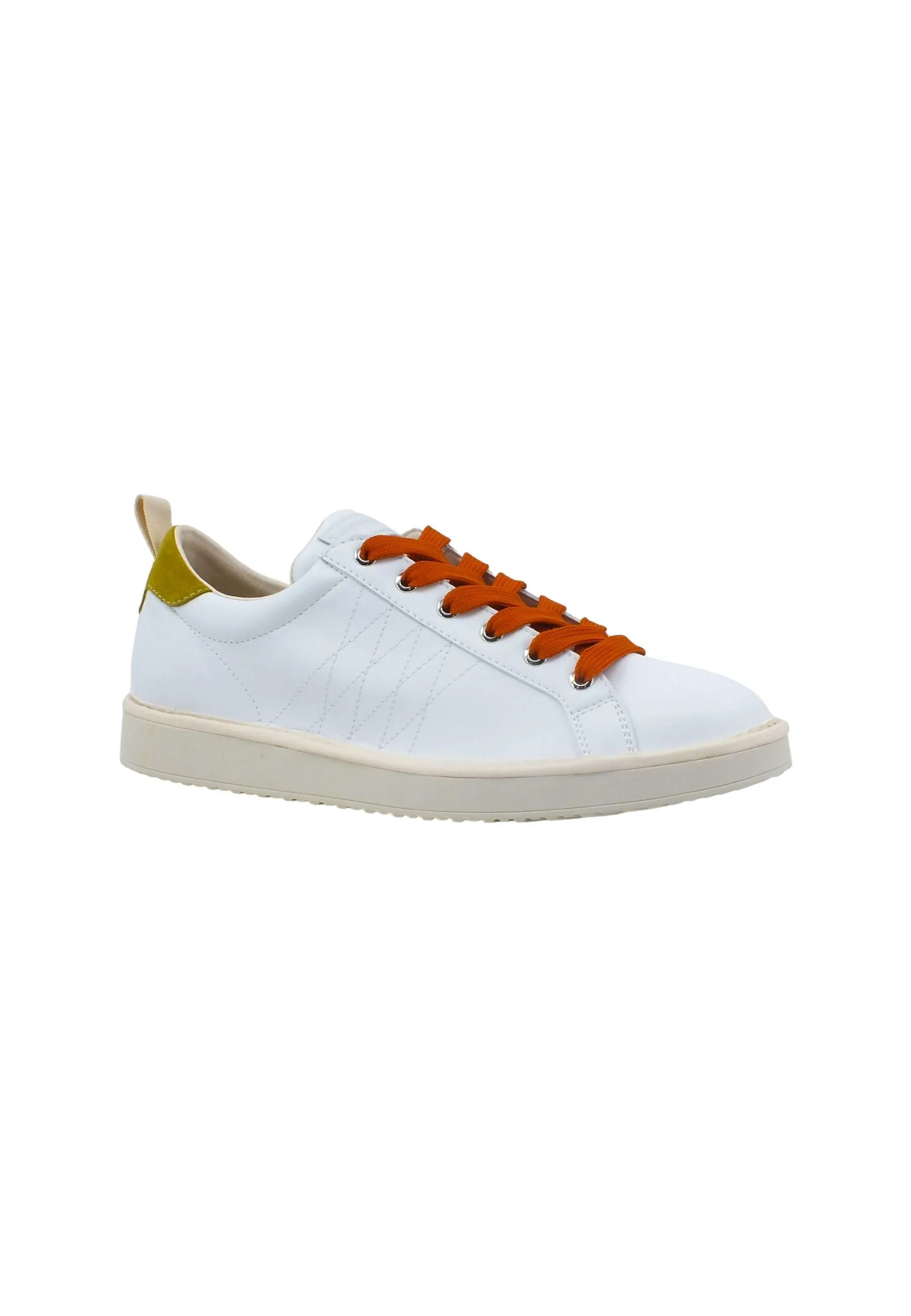 PAN CHIC Sneaker Uomo White Citron Burnt Orange P01M00200243002