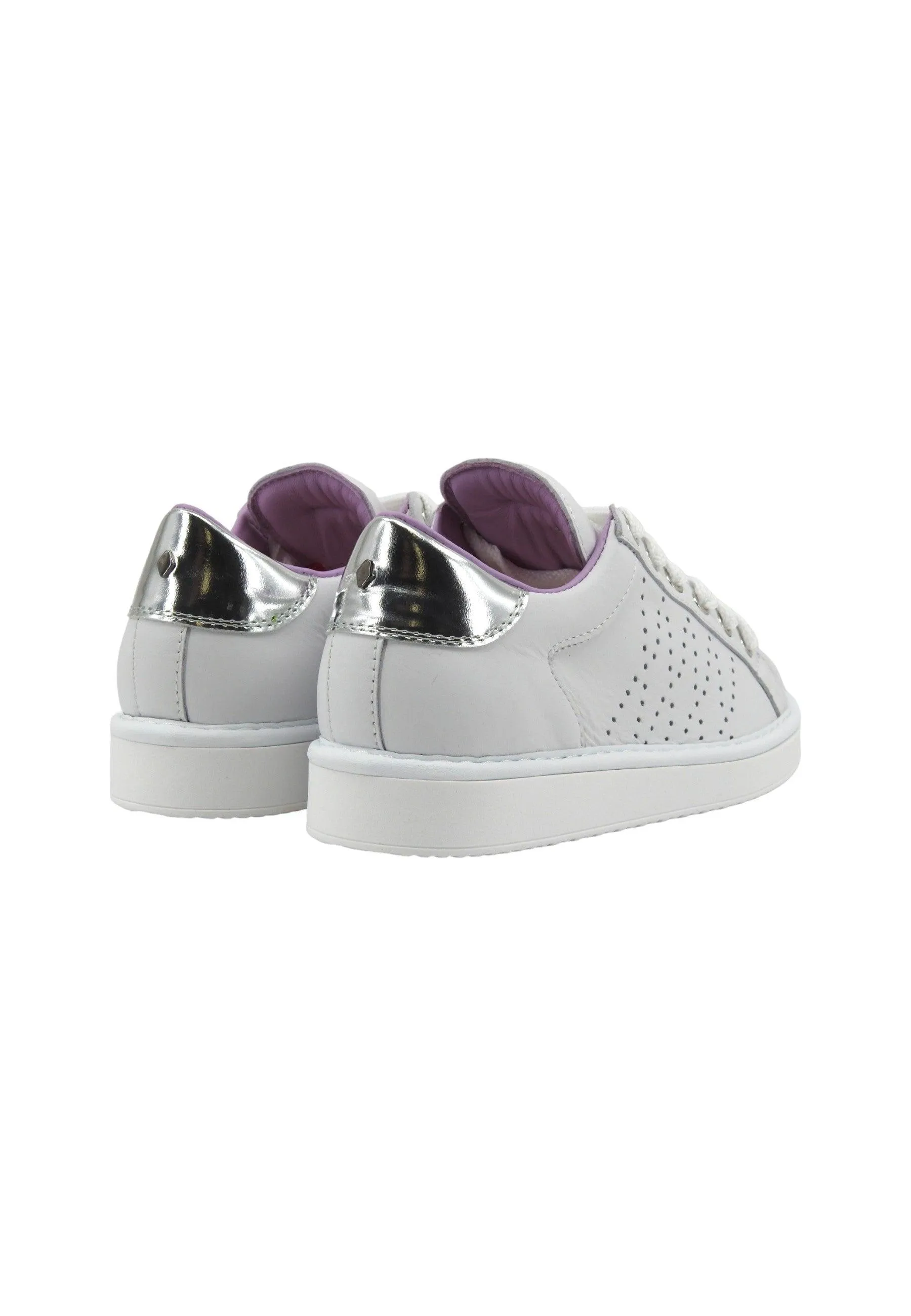 PANCHIC Sneaker Donna White Silver P01W013-00690029