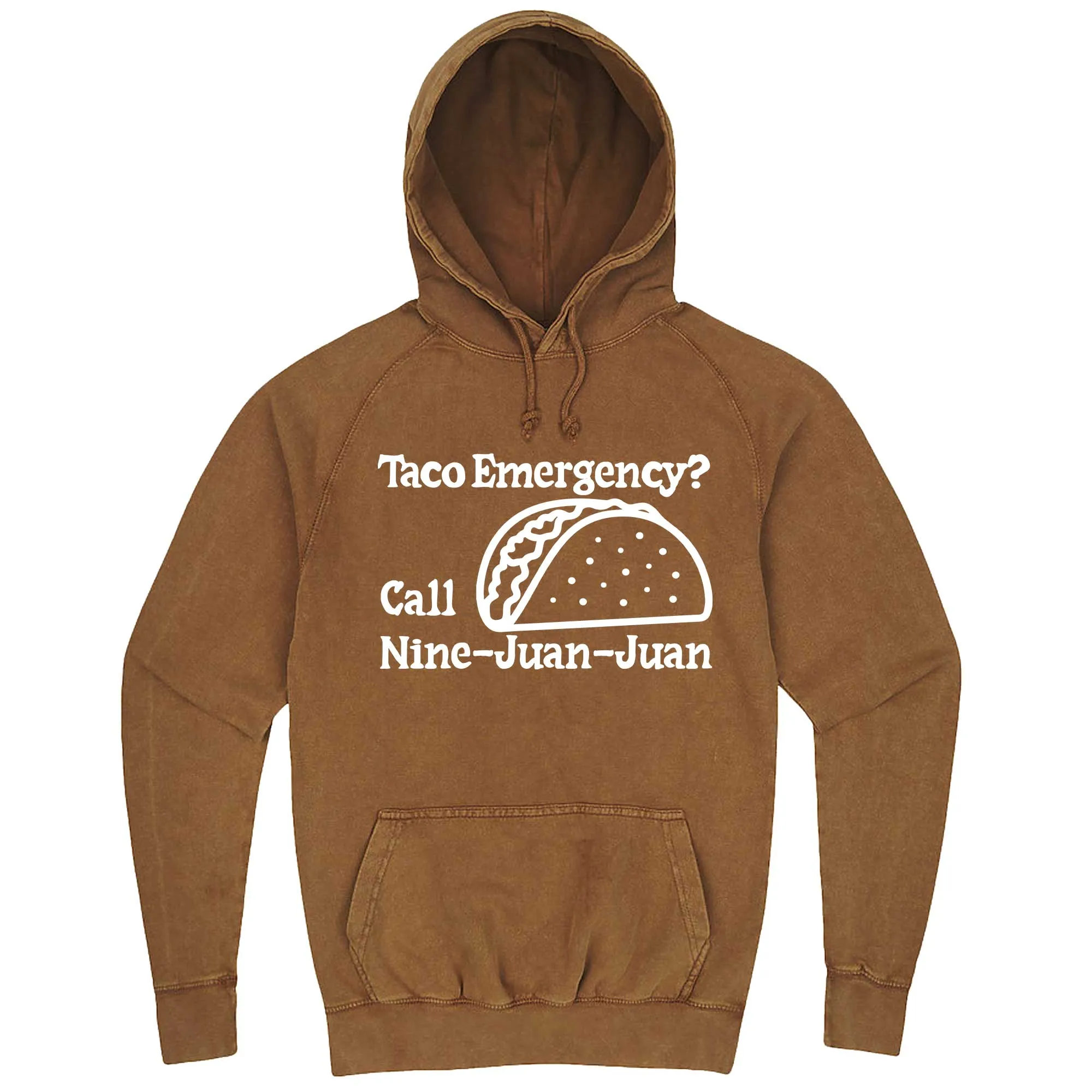 "Taco Emergency Call Nine-Juan-Juan" hoodie