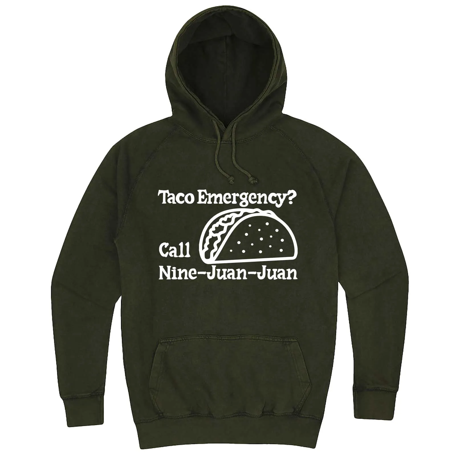 "Taco Emergency Call Nine-Juan-Juan" hoodie