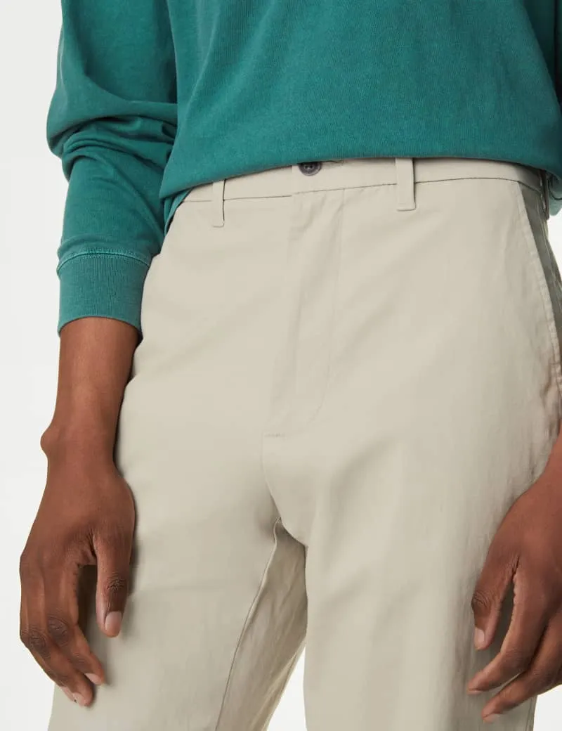 Regular Fit Stretch Chinos