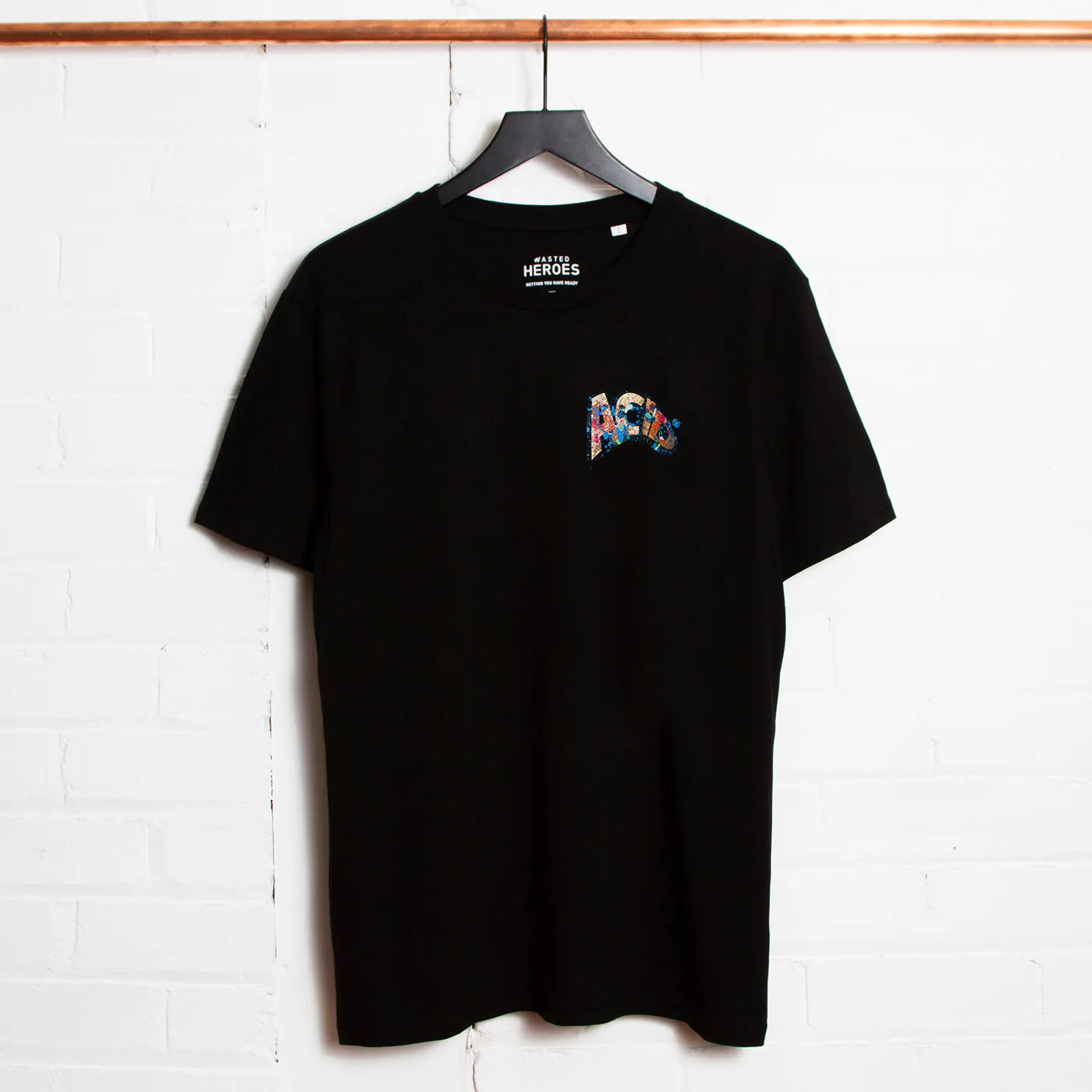 Remixed 1 Acid Jam Back Print - Tshirt - Black