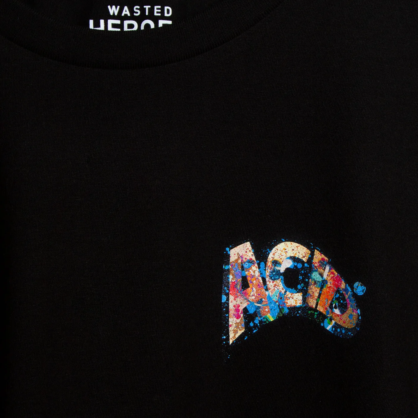 Remixed 1 Acid Jam Back Print - Tshirt - Black