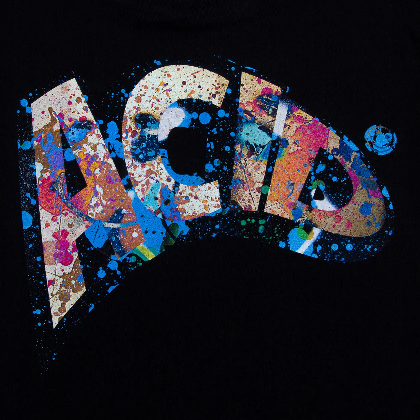 Remixed 1 Acid Jam Back Print - Tshirt - Black