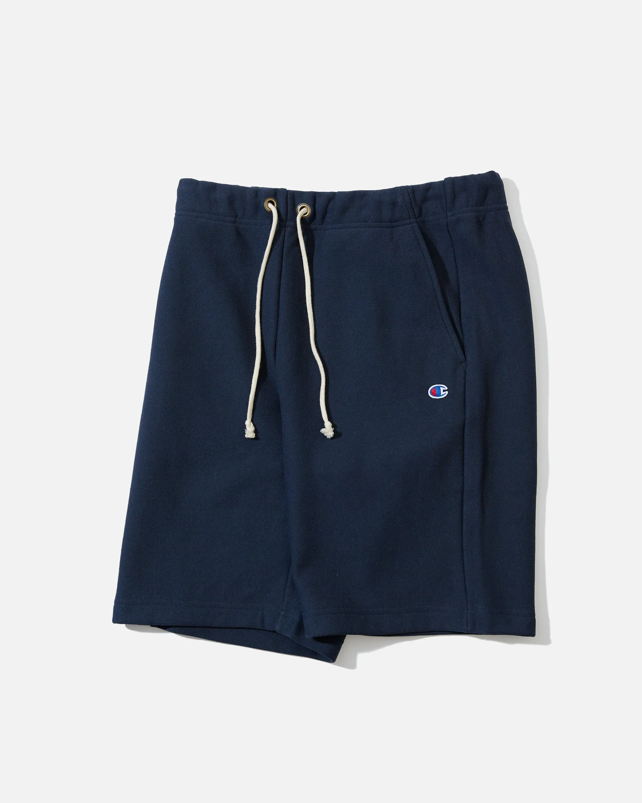 Reverse Weave Sweat Shorts - Navy