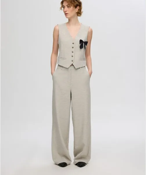 RITA-PAXA WIDE LEG TROUSERS - SELECTED