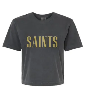 SAINTS Cropped Tee