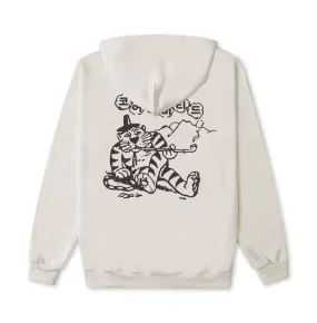 SMOKING TIGER HOODIE (CREAM)