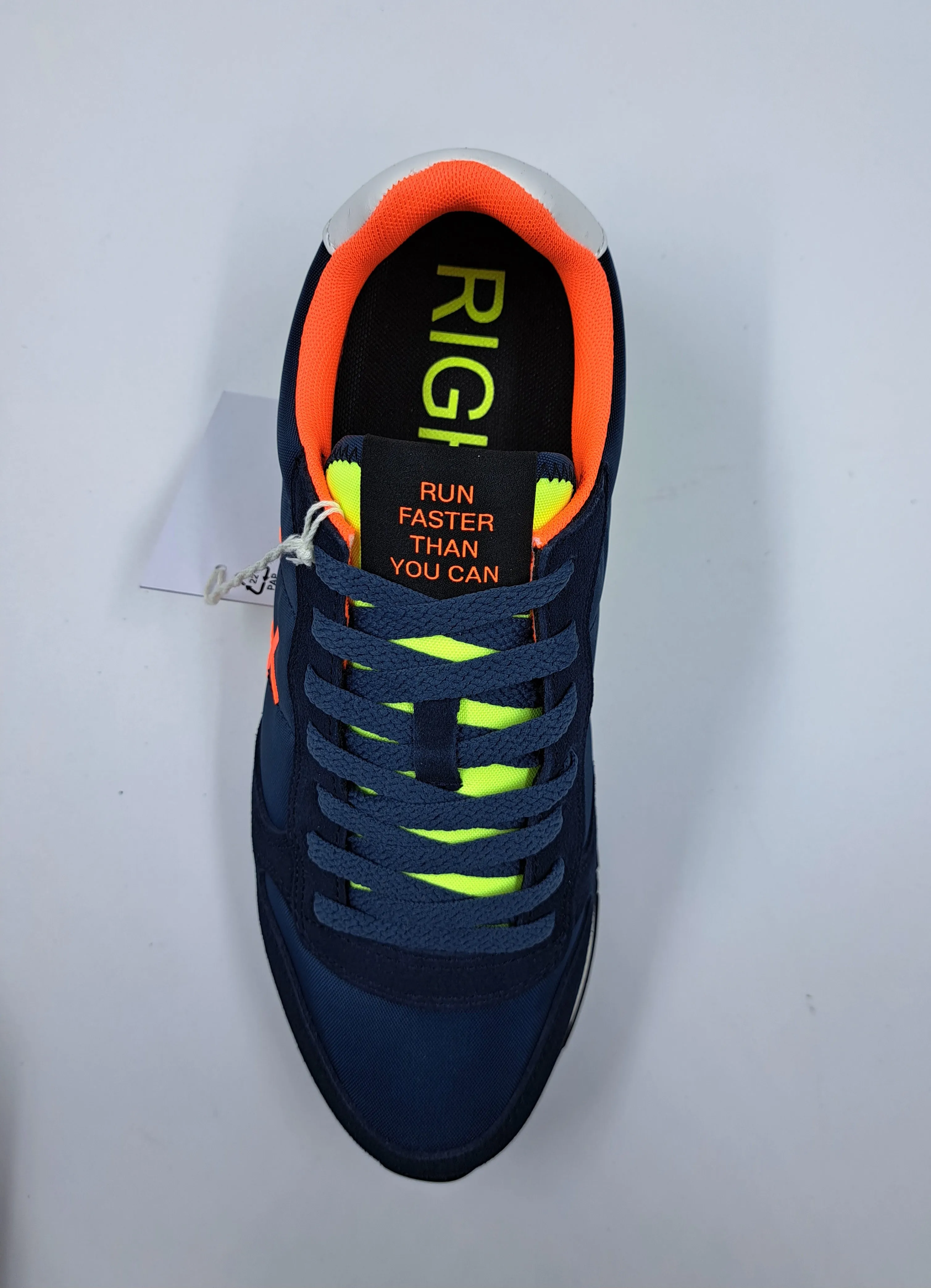 SNEAKERS TOM FLUO NAVY BLU