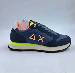 SNEAKERS TOM FLUO NAVY BLU