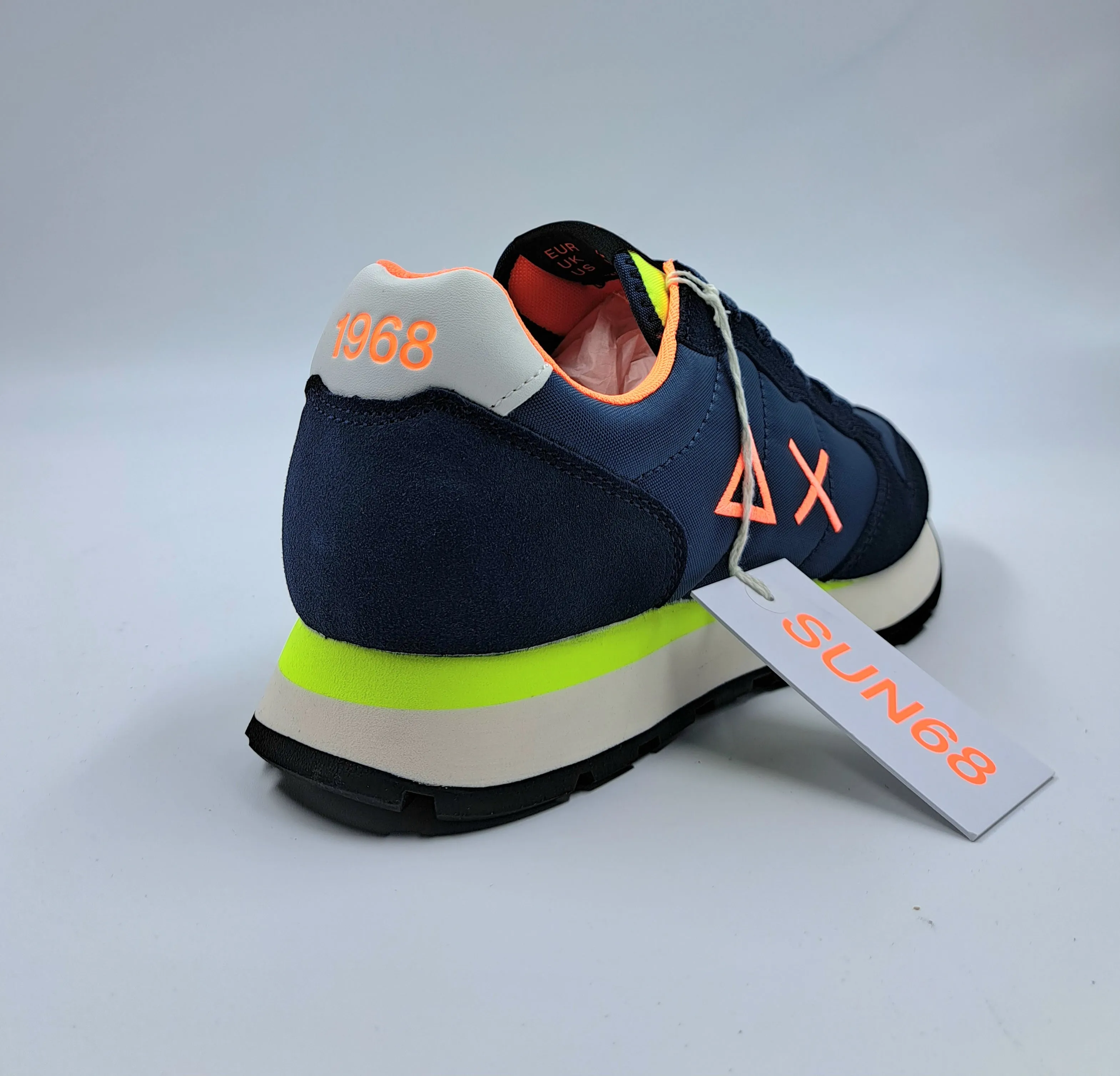 SNEAKERS TOM FLUO NAVY BLU