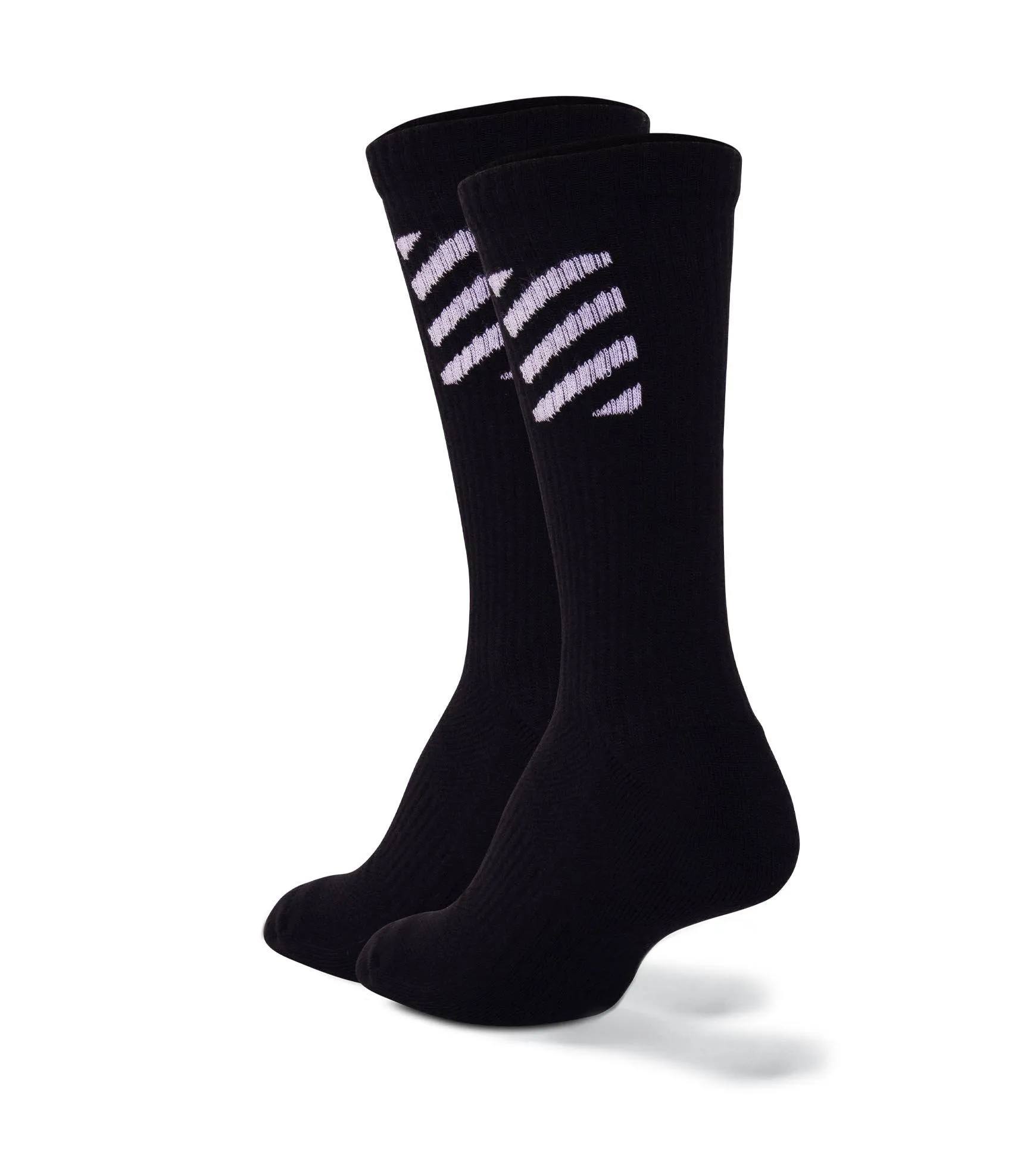 Special Edition Blackout Whiteout Cushion Crew Sock 3 Pack