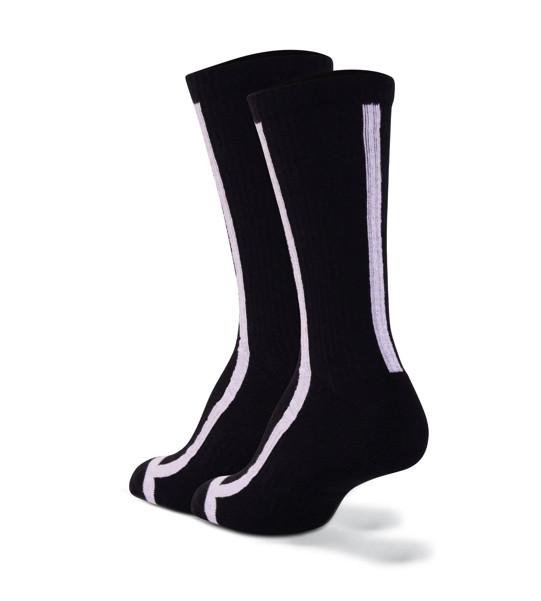 Special Edition Blackout Whiteout Cushion Crew Sock 3 Pack