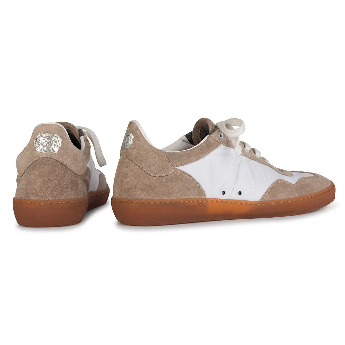 SPORT 85025<br> Leather and fabric sneakers