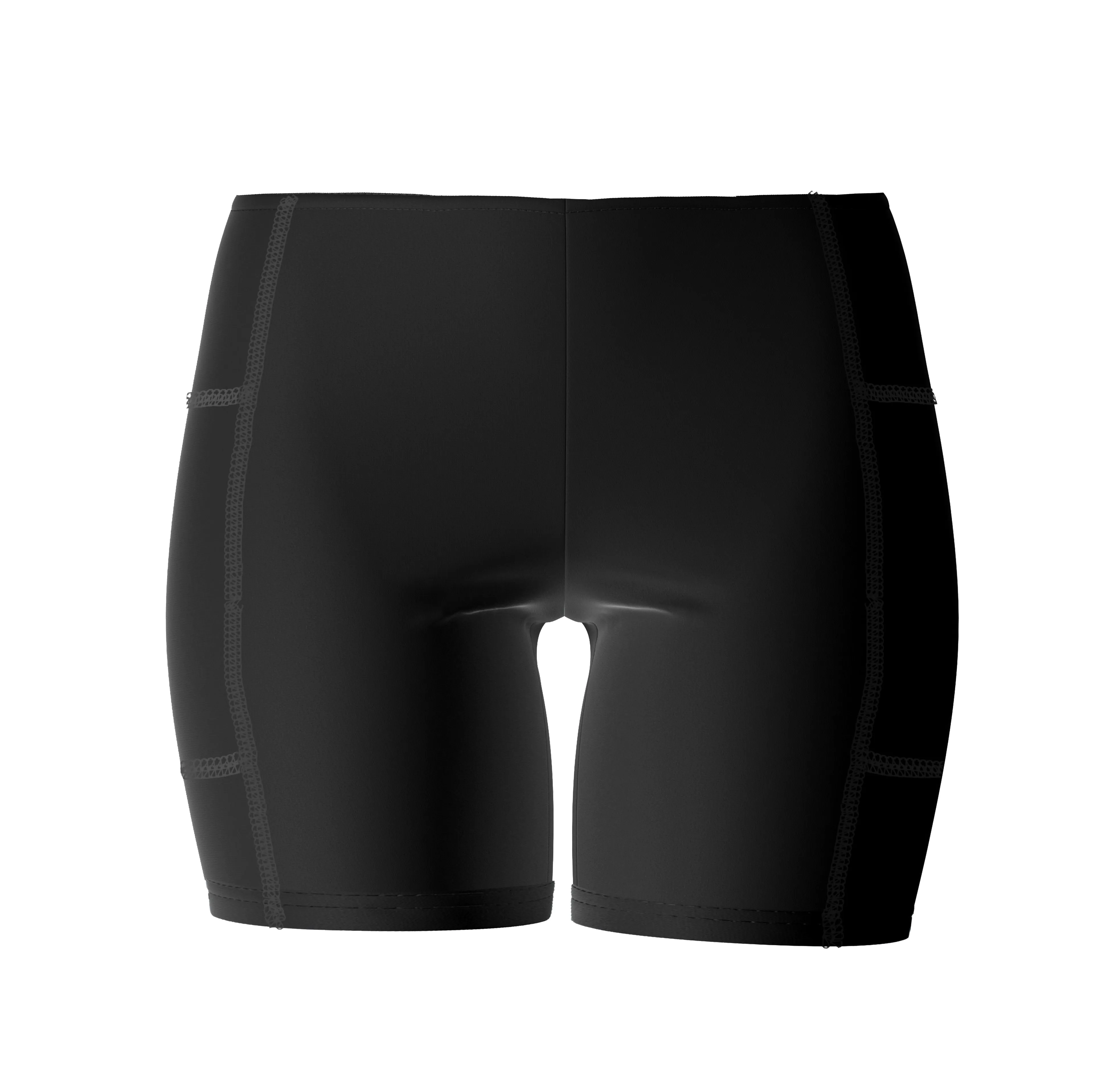 ''Sprinkle-of-joy'' black classic shorts