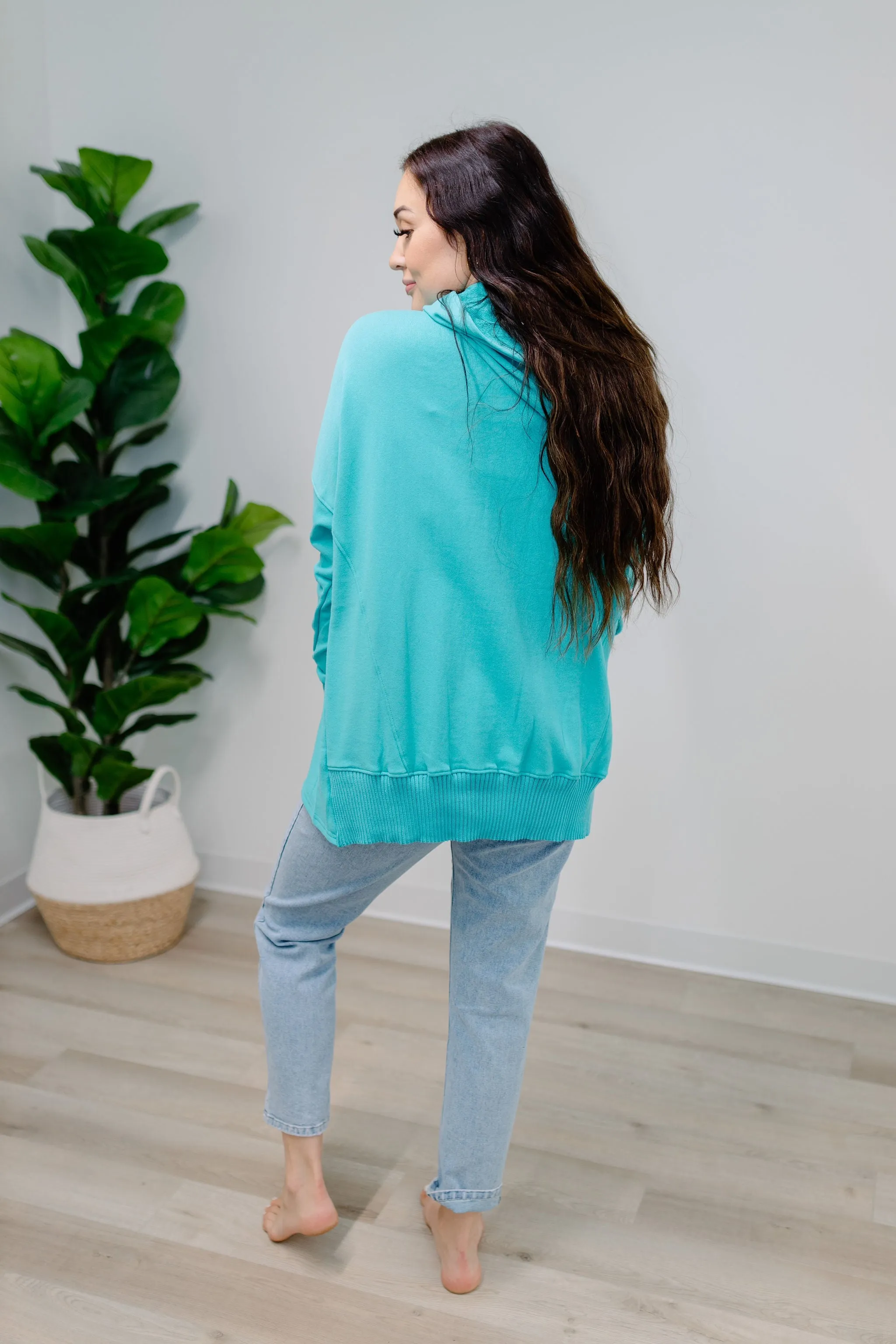 Starburst Hoodie - Aqua